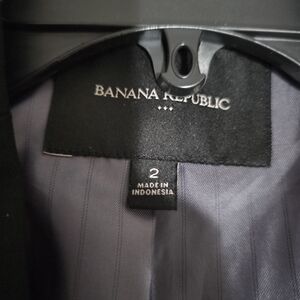 Banana Republic Charcoal Blazer